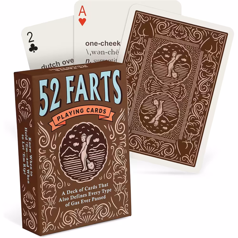 52 Farts Playing Card