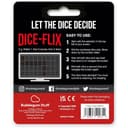 Dice-Flix - Back of packaging