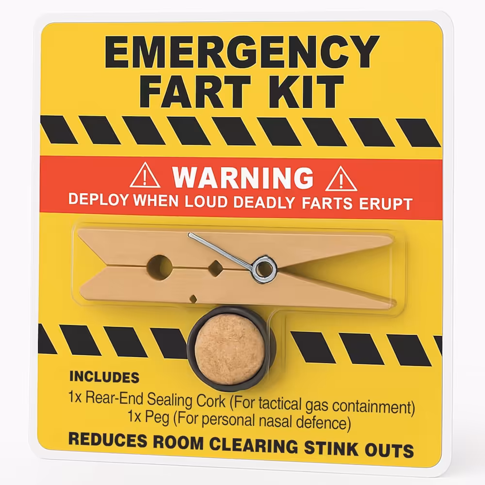 Emergency Fart Kit