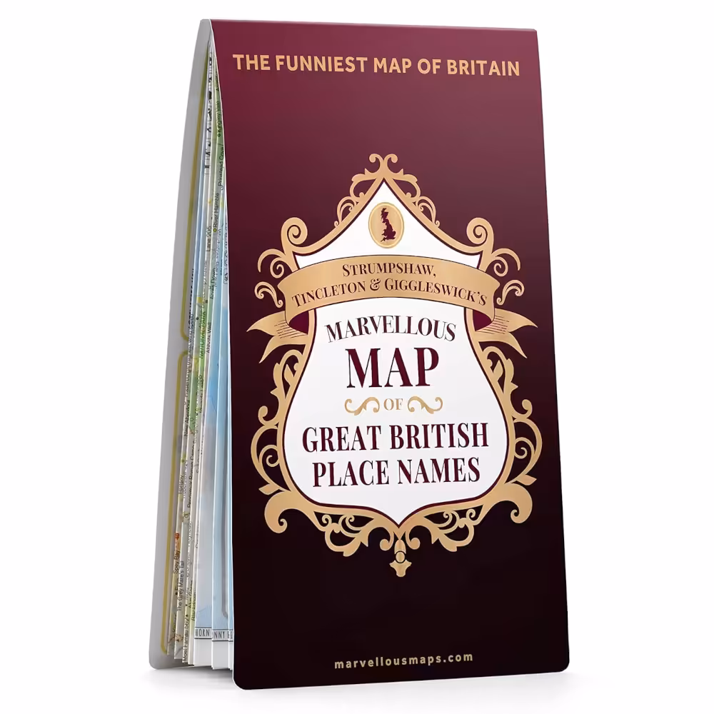 Marvellous Map of Great British Place Names
