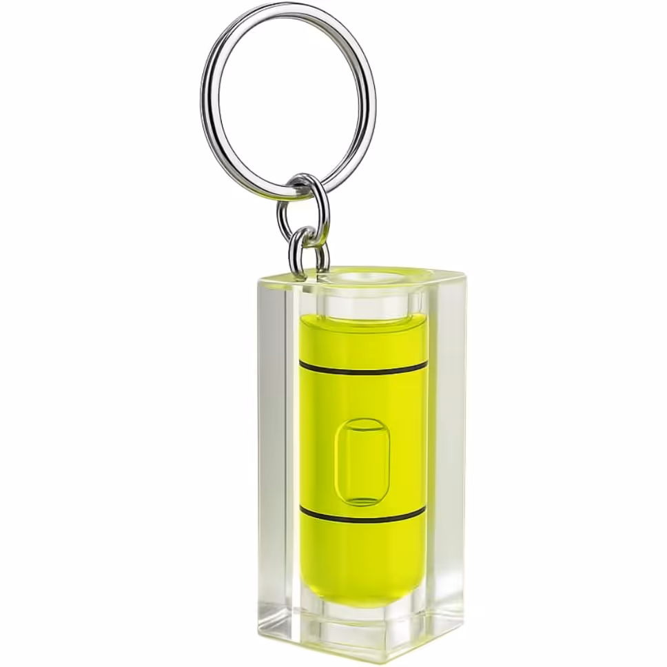 Mini Spirit Level Keychain