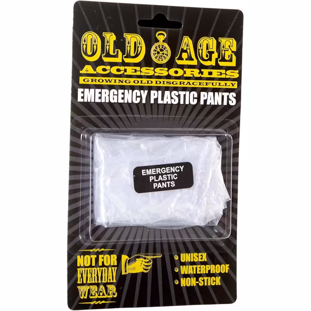 Old Age Emergency Plastic Pants