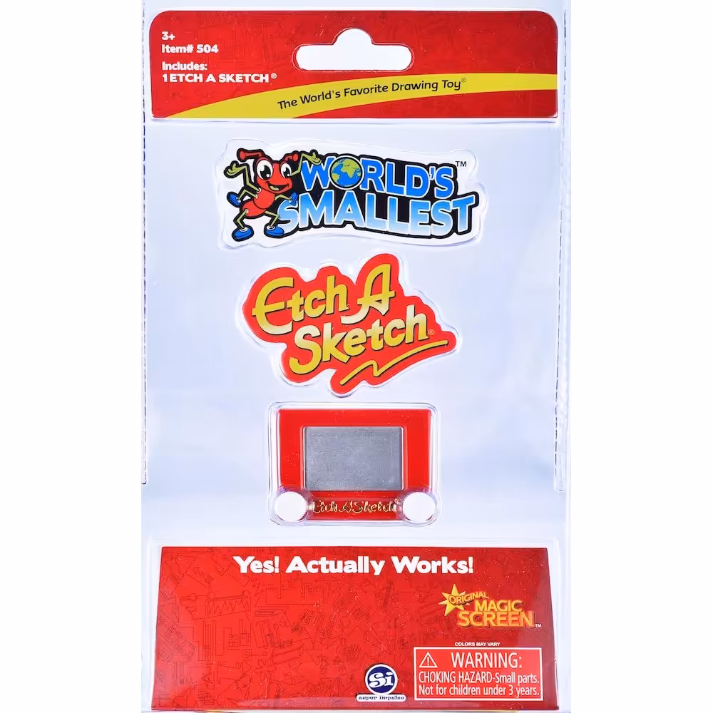 World's Smallest Etch A Sketch