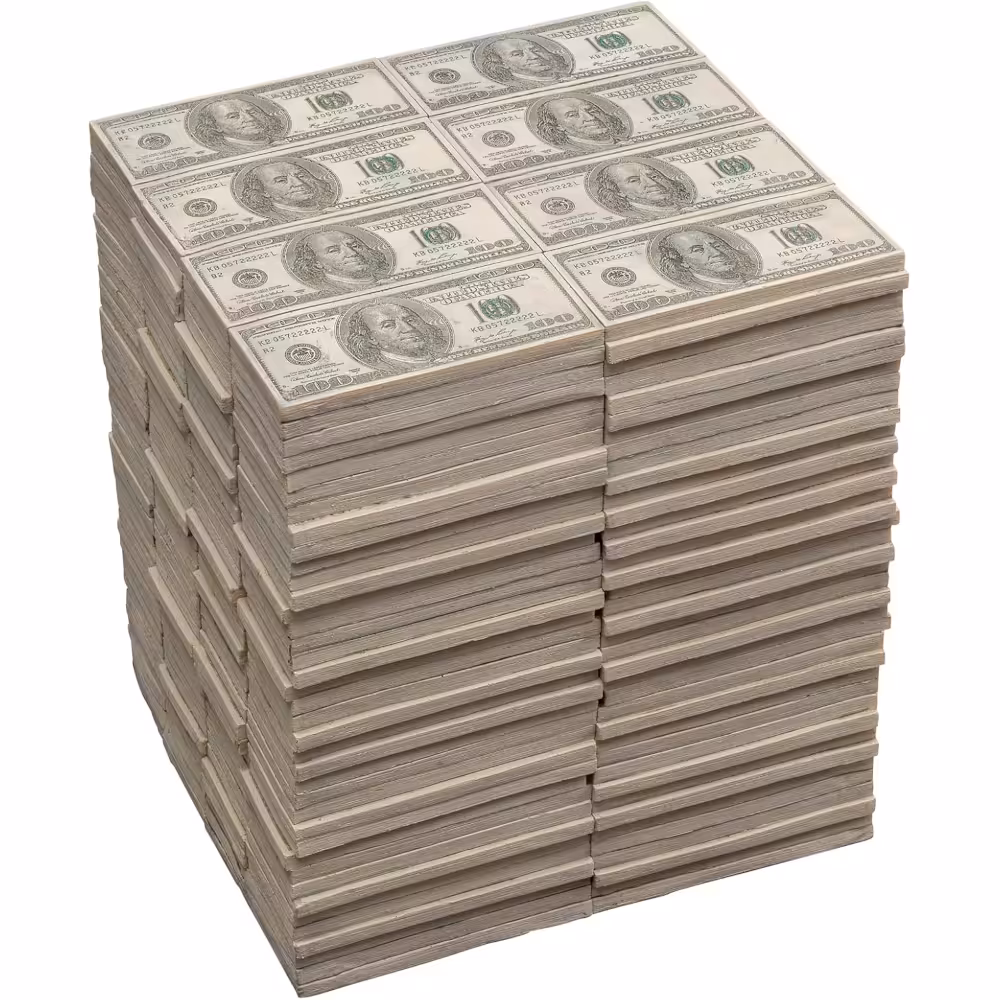 100 Dollar Bill Stool