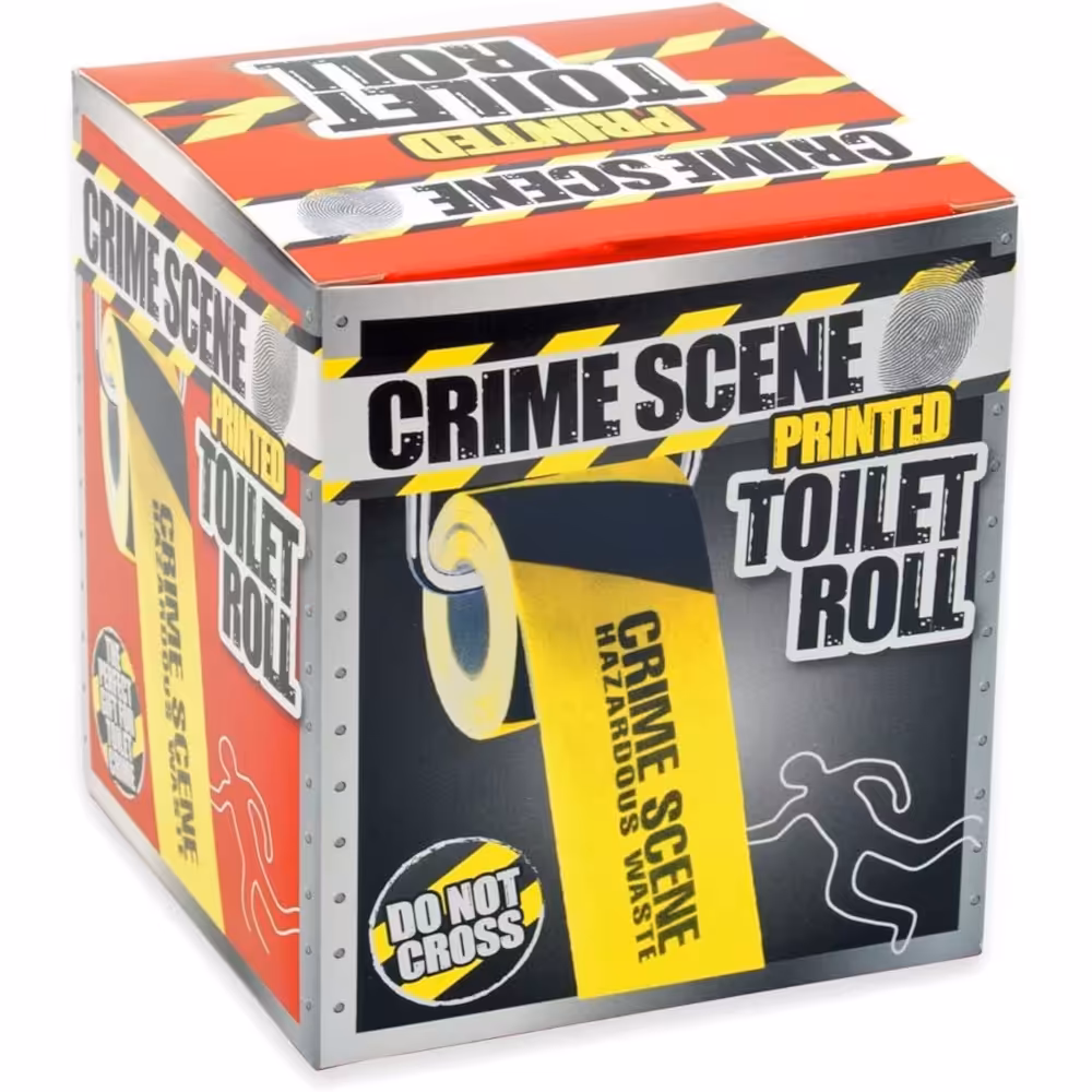 Crime Scene Toilet Roll