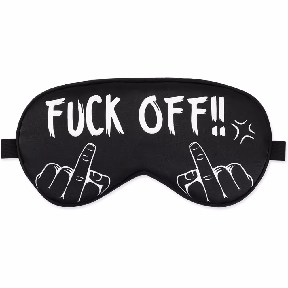 Fuck Off!! Sleep Mask
