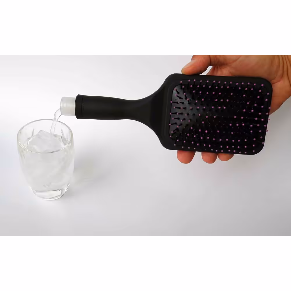 Hairbrush Secret Flask