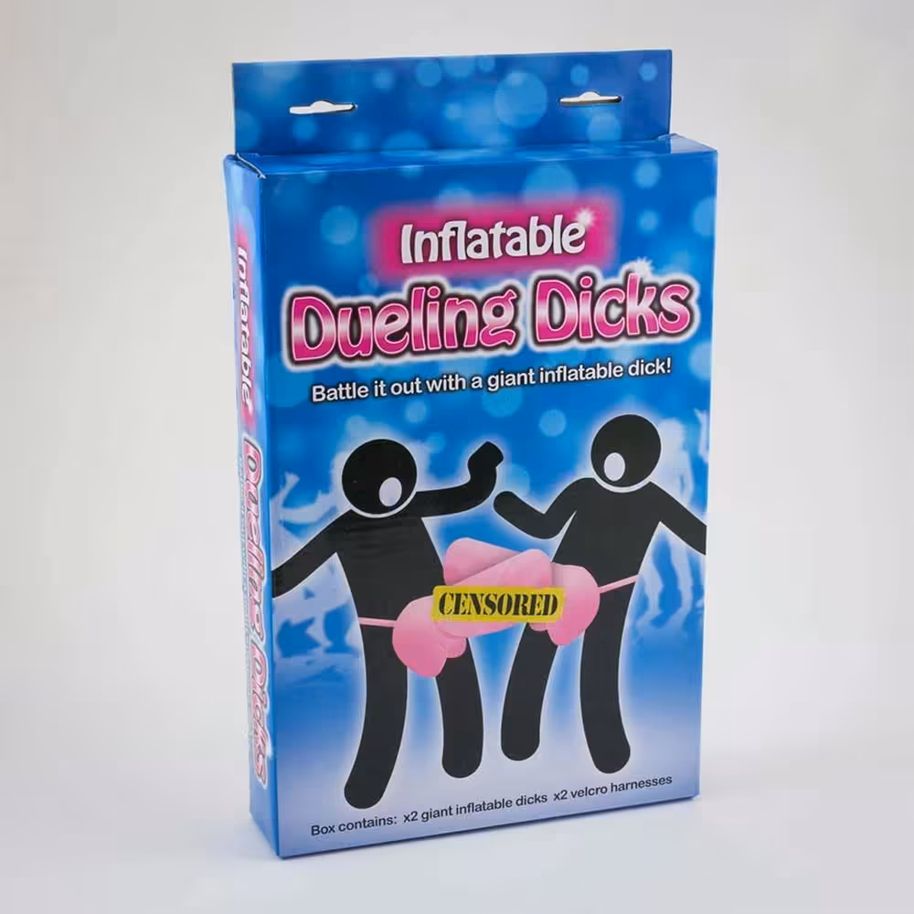 Inflatable Dueling Dicks