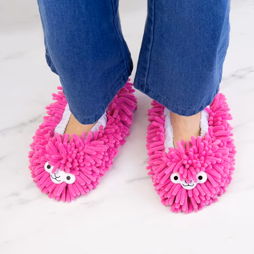 Llama Mop Slippers