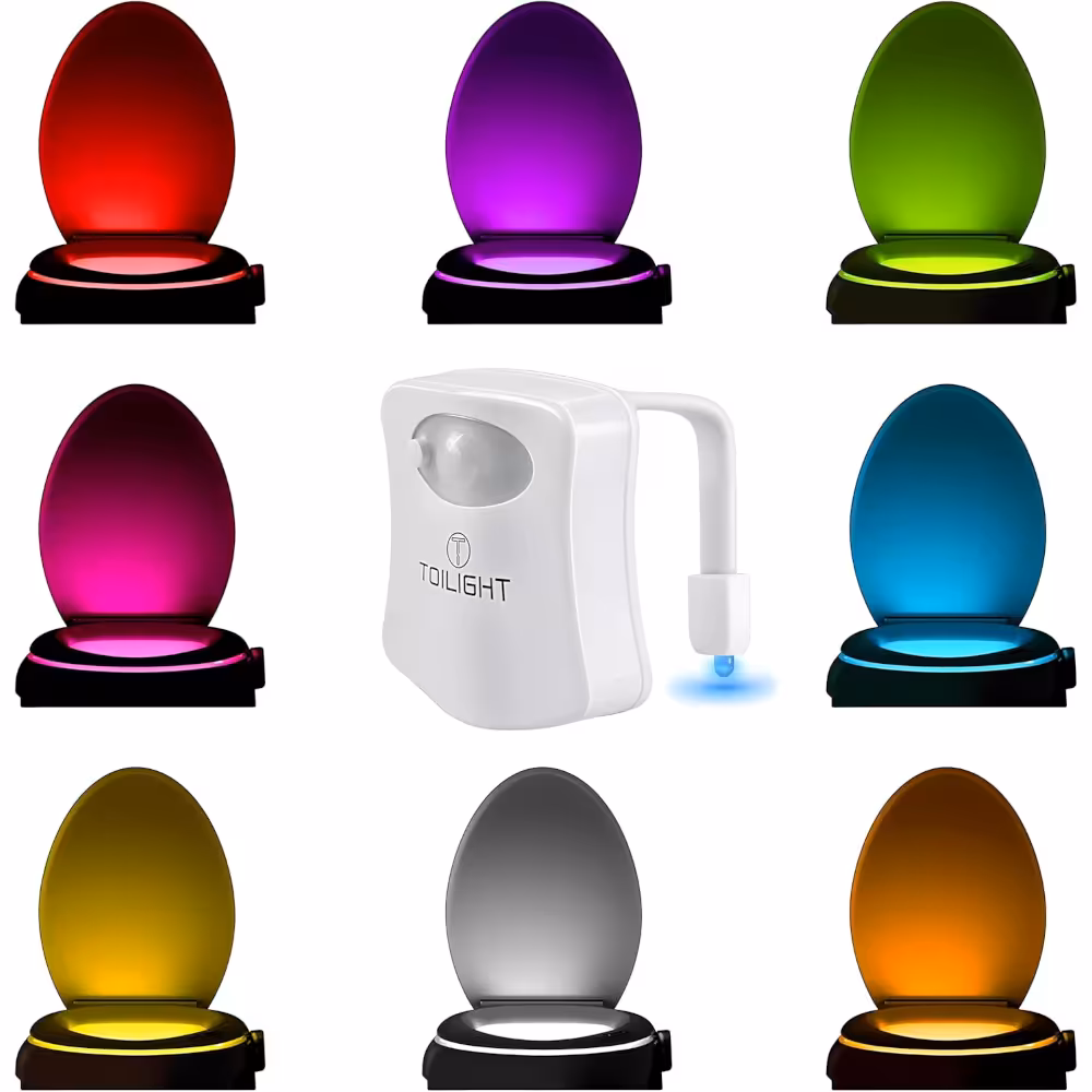 Motion Sensor Toilet Night Light