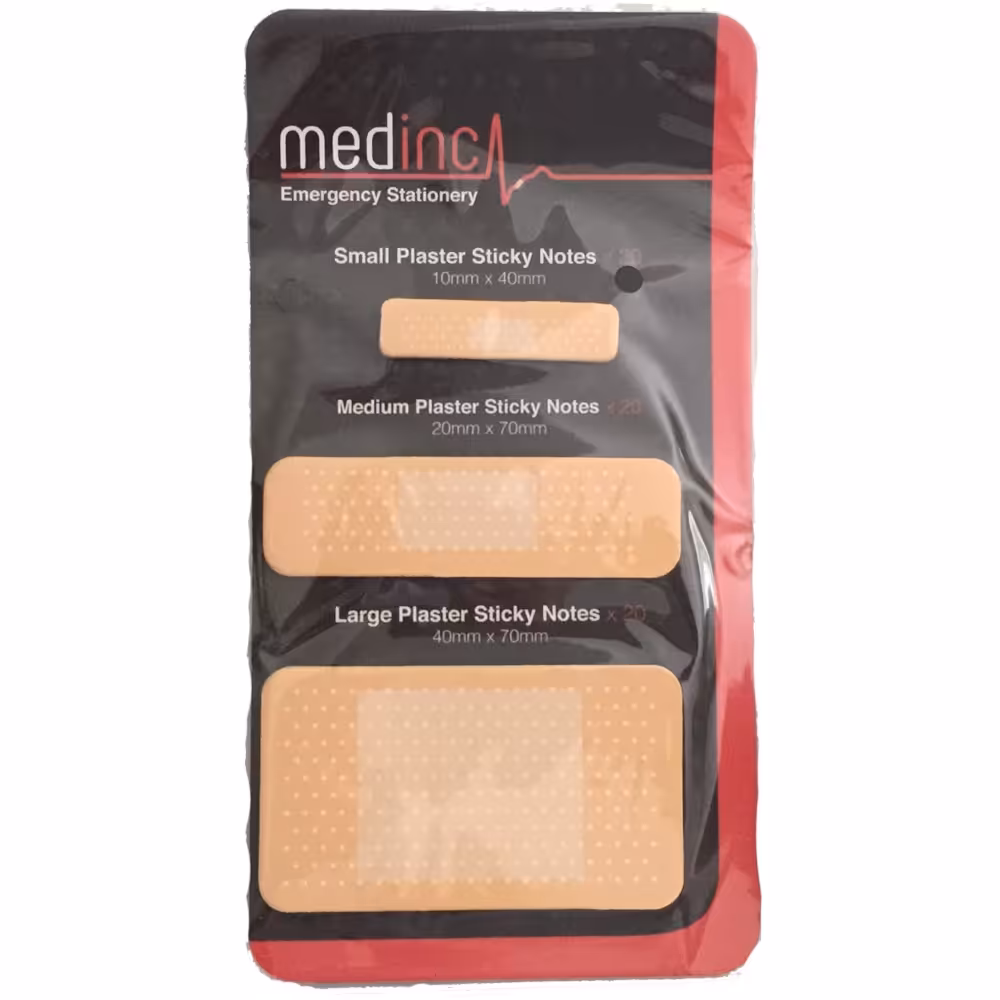 Plaster Sticky Notes