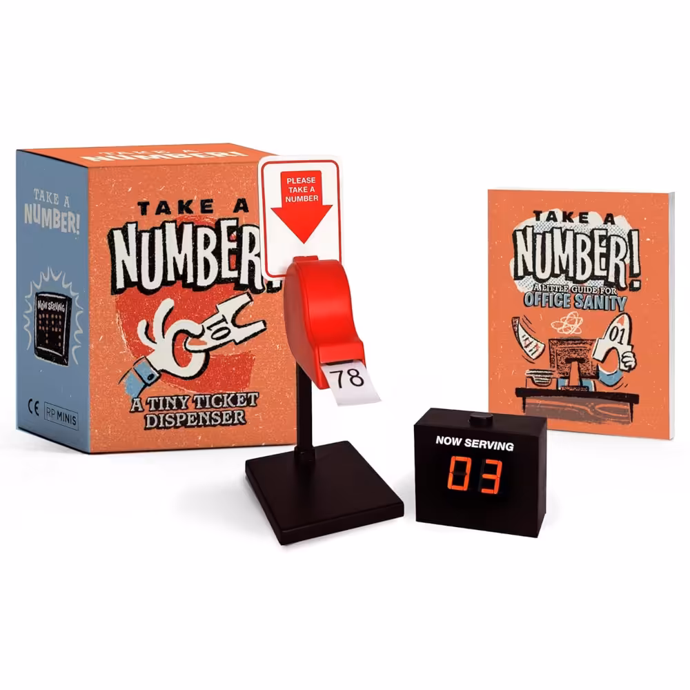 Take a Number! A Tiny Ticket Dispenser