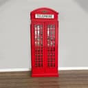 Telephone Box Drinks Cabinet Closed