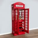 Telephone Box Drinks Cabinet