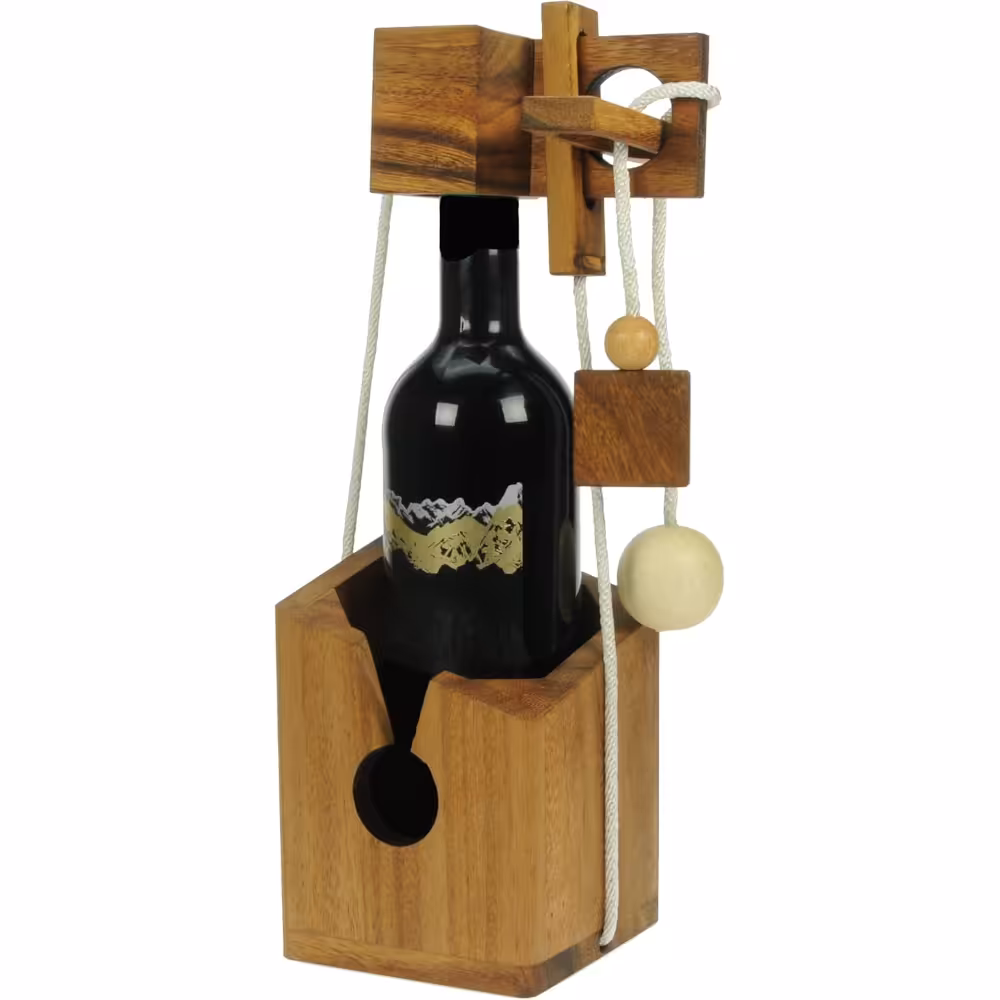 Wine Bottle Jail Puzzle