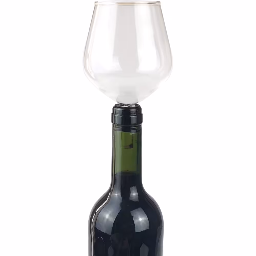 Wine Glass Bottle Stopper