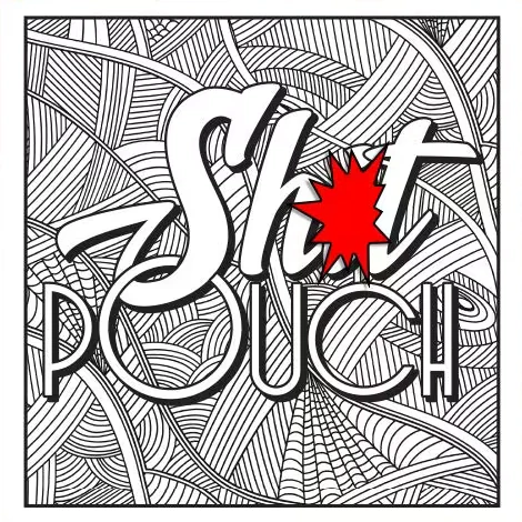 Fuckity Fuck Fuck Fuck Coloring Book - Shit Pouch