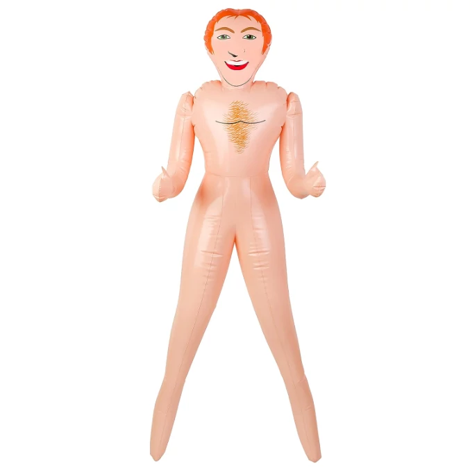 Ginger Blow Up Man Doll