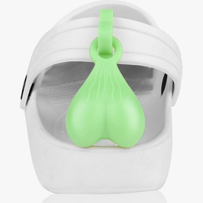 Glow in the Dark Croc Balls Charm