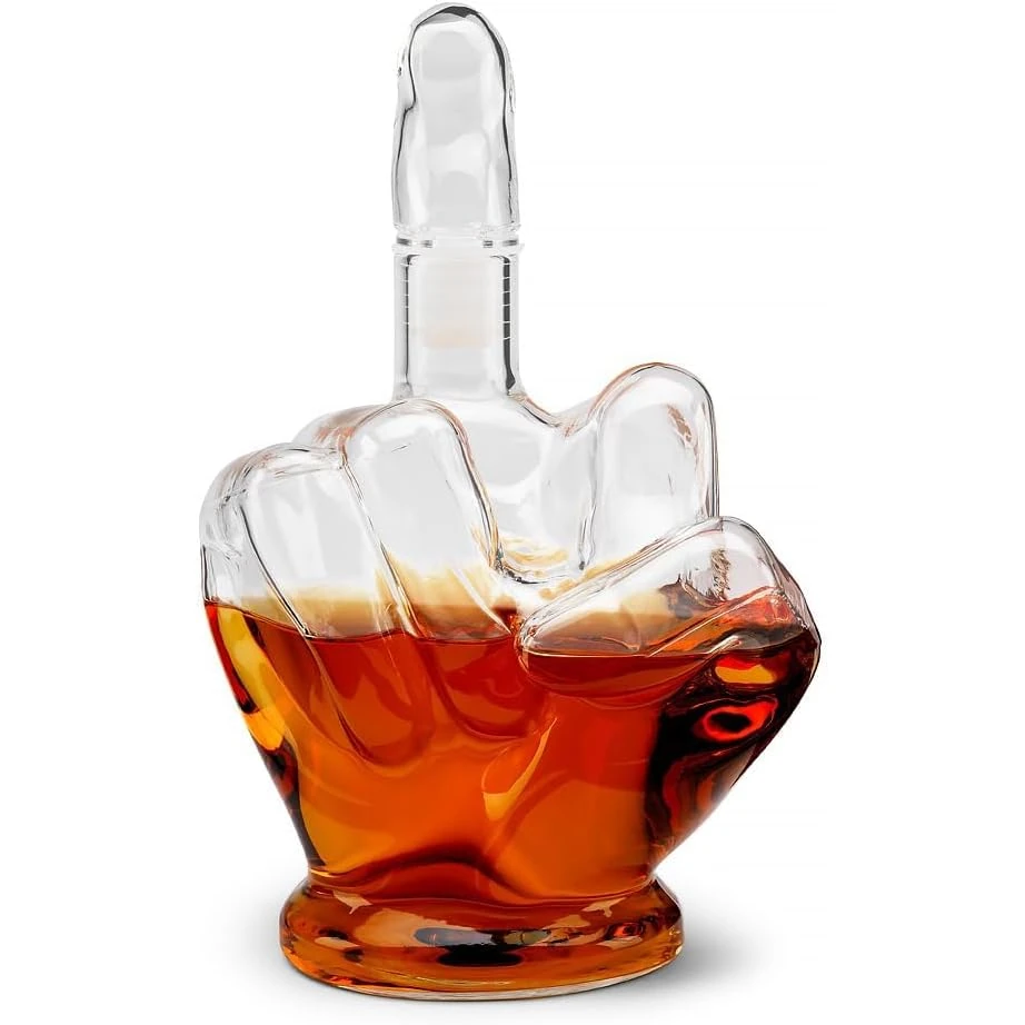 Middle Finger Decanter