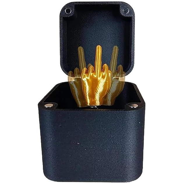 Middle Finger in a Box