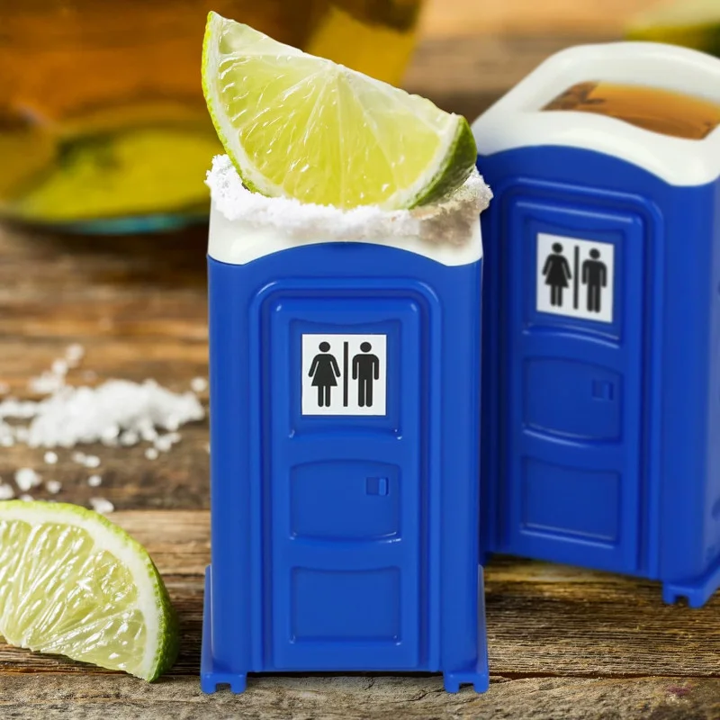 Porta Potty Shot Glasses