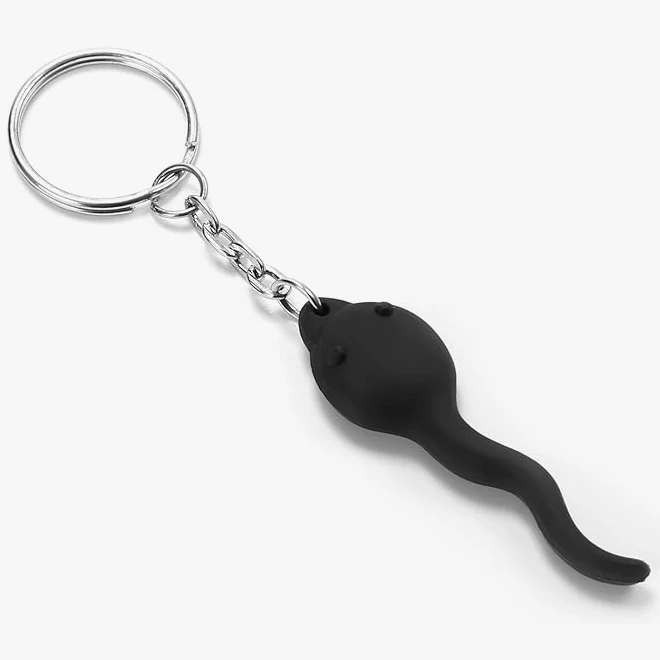 Sperm Keychain