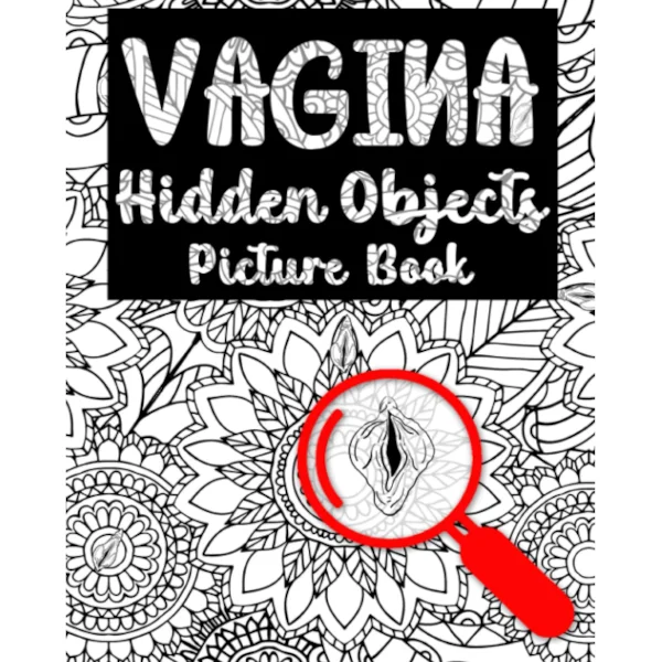 Vagina Hidden Objects Picture Book