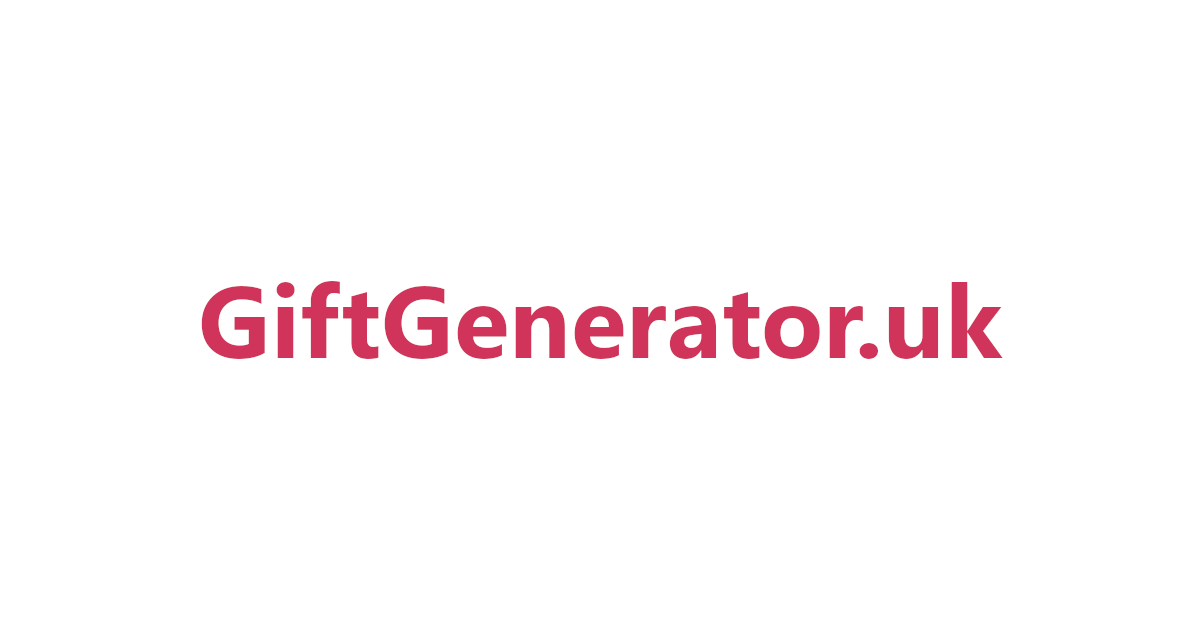 Random Present Generator Random Gift Ideas Generator | GiftGenerator.uk